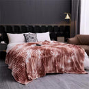 Patura pufoasa cocolino degrade pentru pat dublu, 200 x 230 cm