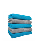 Set 5 Prosoape Baie, Bumbac 100% , 550g/m²