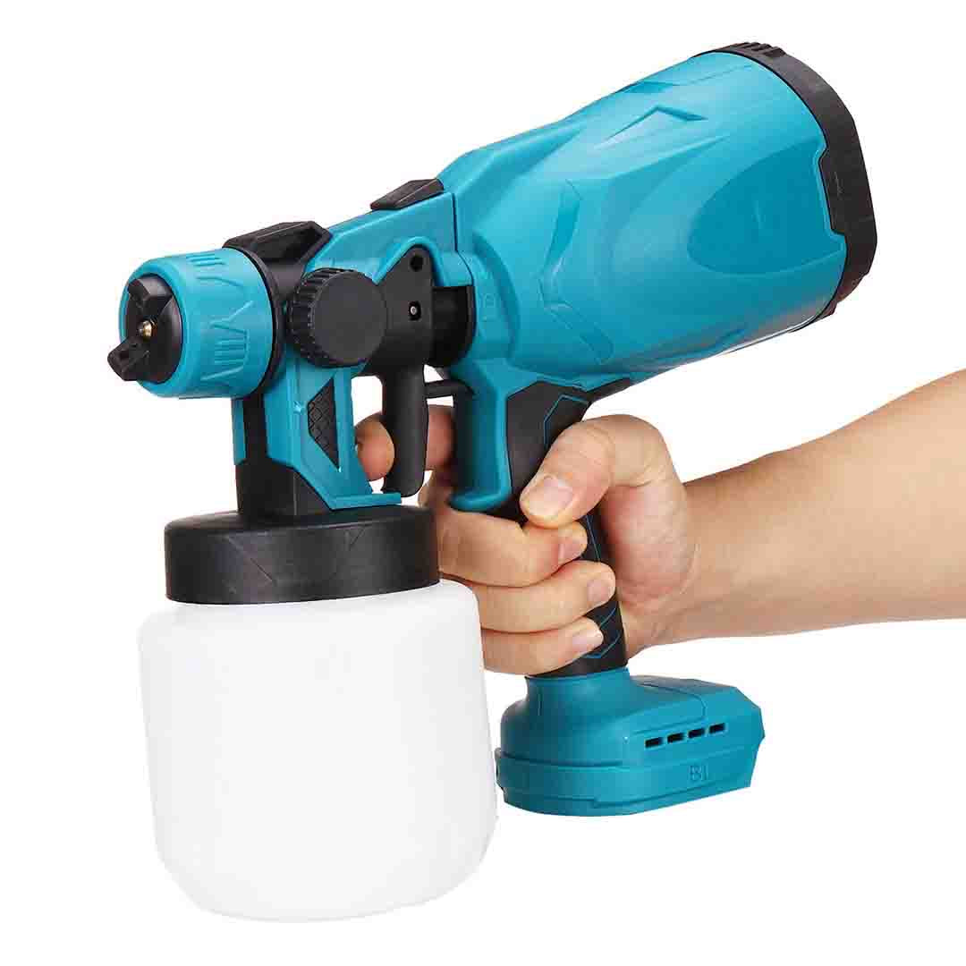 Aparat Profesional De Vopsit Și Zugrăvit ,Electric, Cu Rezervor De Vopsea, 800 ml si 2 Acumulatori, 36V, Portabil