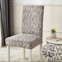 Set 6 huse elastice pentru scaun , poliester