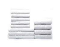 Set 12 Prosoape Maini/Fata/Corp, Bumbac 100%, 550g/m²
