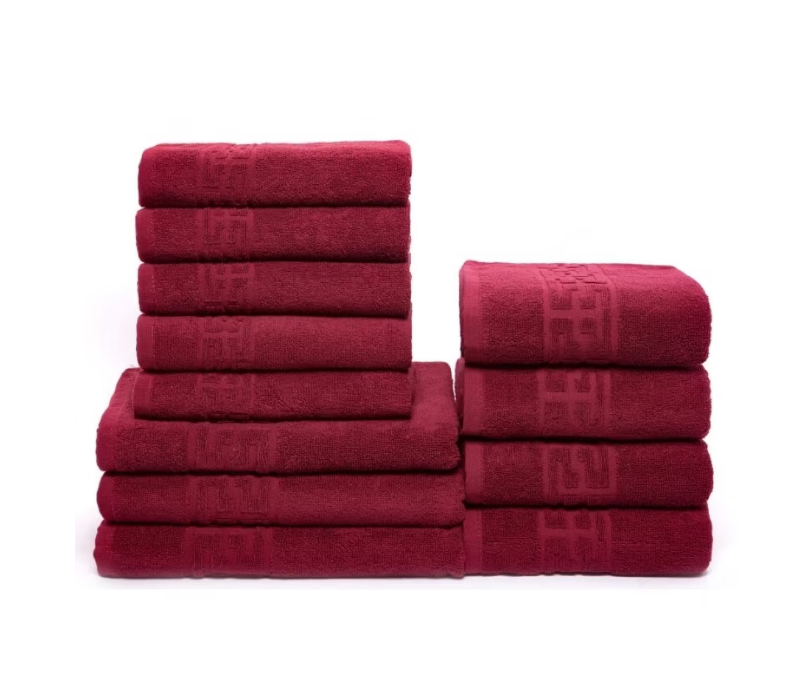 Set 12 Prosoape Maini/Fata/Corp, Bumbac 100%, 550g/m²