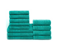 Set 12 Prosoape Maini/Fata/Corp, Bumbac 100%, 550g/m²