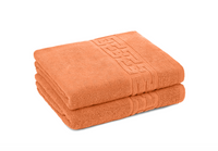 Set 2 Prosoape, Greek, Bumbac 100%, 550g/m²