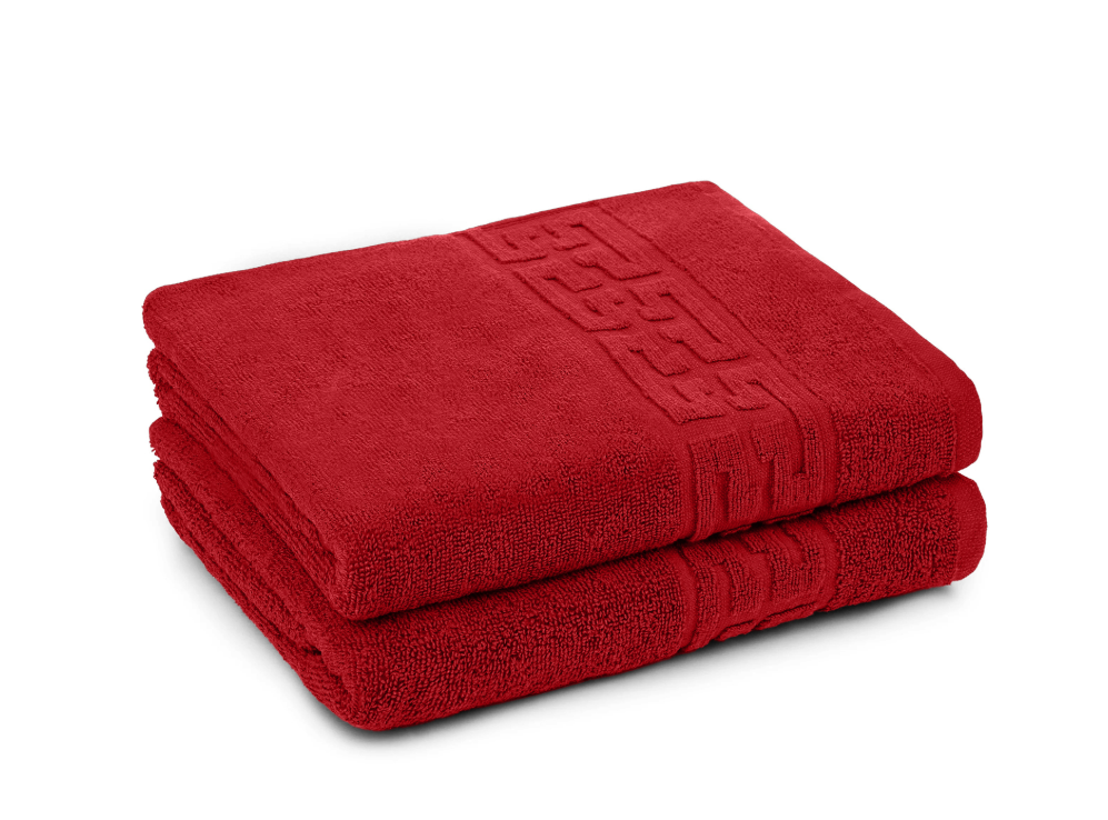 Set 2 Prosoape, Greek, Bumbac 100%, 550g/m²