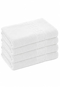 Set 4 Prosoape de Baie si de Fata, 500g/m², model Grecesc,50x90