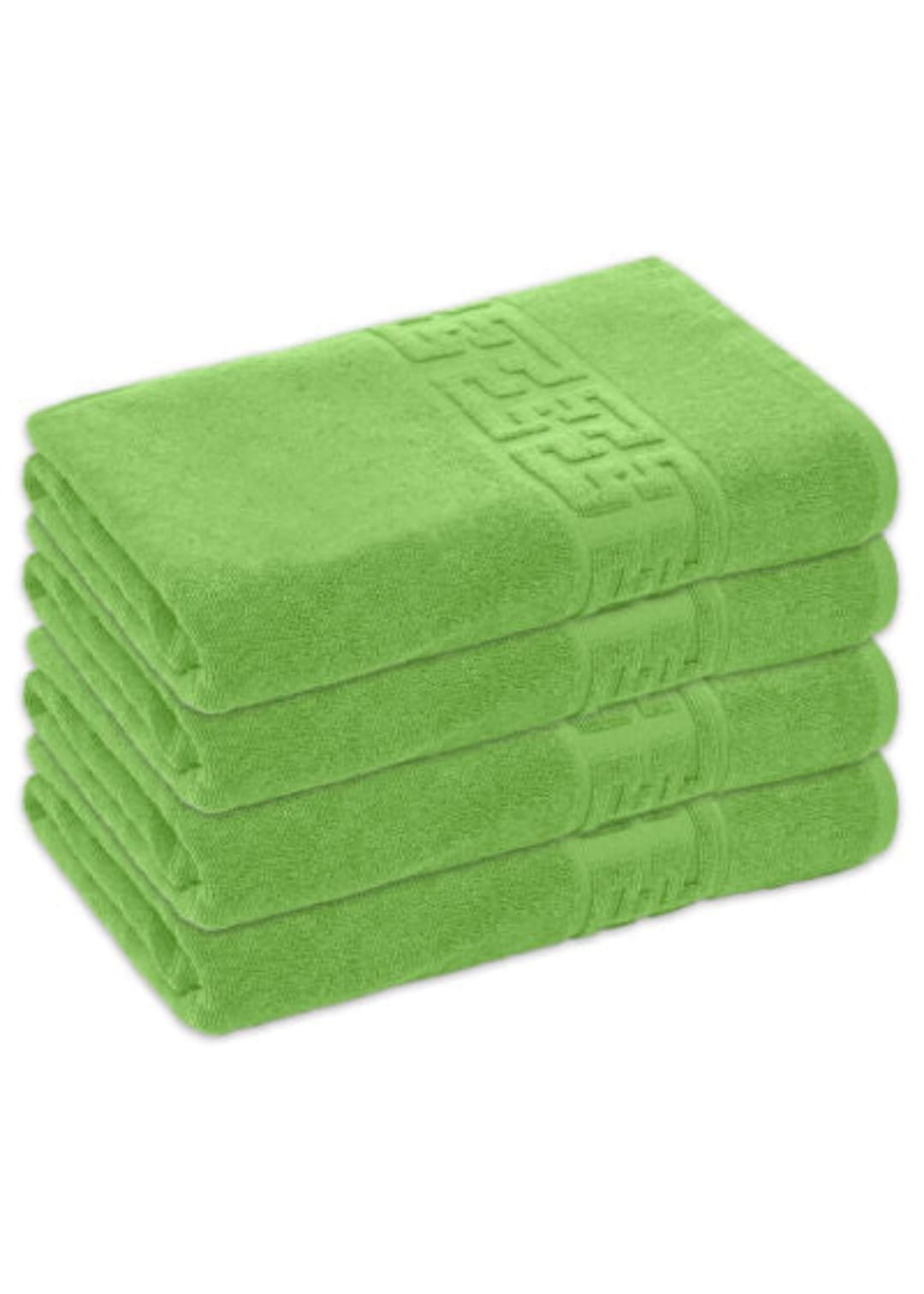 Set 4 Prosoape de Baie si de Fata, 500g/m², model Grecesc,50x90