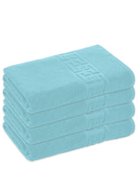Set 4 Prosoape de Baie si de Fata, 500g/m², model Grecesc,50x90