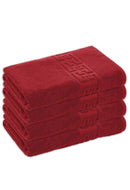 Set 4 Prosoape de Baie si de Fata, 500g/m², model Grecesc,50x90