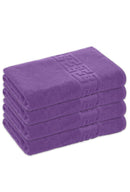 Set 4 Prosoape de Baie si de Fata, 500g/m², model Grecesc,50x90