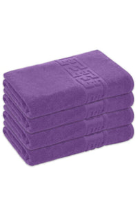 Set 4 Prosoape de Baie si de Fata, 500g/m², model Grecesc,50x90
