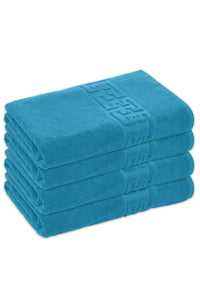 Set 4 Prosoape de Baie si de Fata, 500g/m², model Grecesc,50x90