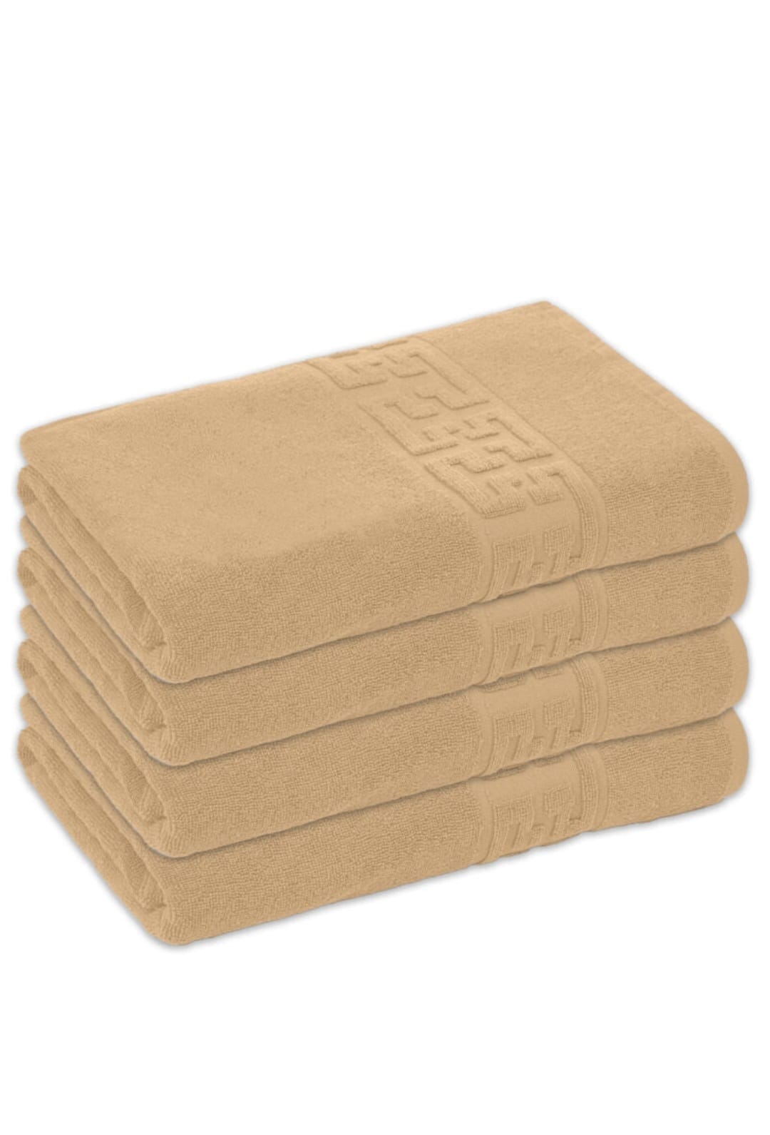 Set 4 Prosoape de Baie si de Fata, 500g/m², model Grecesc,50x90