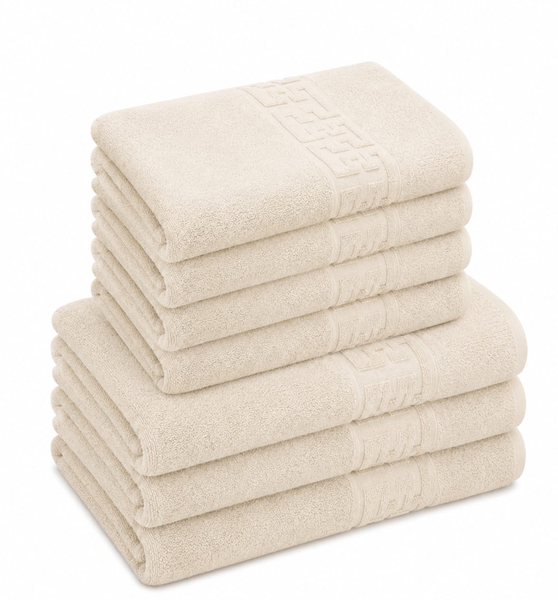 Set 7 Prosoape, Bumbac 100%, 550g/m²