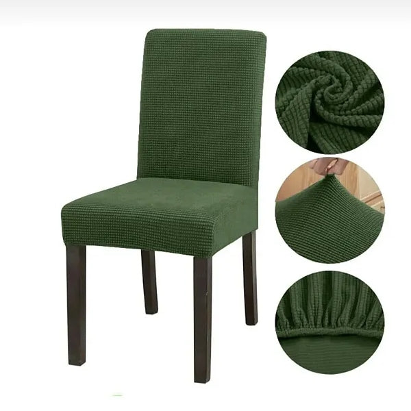 Set 6 huse elastice pentru scaun  lycra