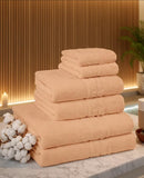 Set 6 prosoape 100% bumbac de pakistan, 500gr